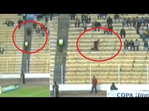 Fantasma na Libertadores no jogo The Strongest vs Defensor Sporting