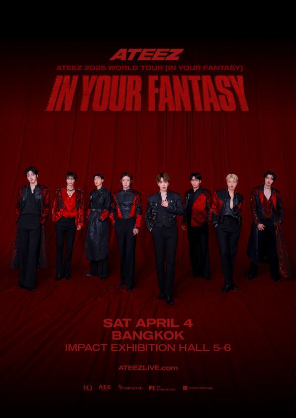 ATEEZ 2026 WORLD TOUR [IN YOUR FANTASY] IN BANGKOK