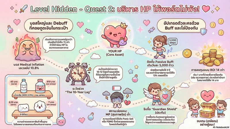 [theexp.me] Level Hidden - Quest 2: เล่นหุ้นให้รวย แต่ HP เหลือศูนย์ ก็ ...