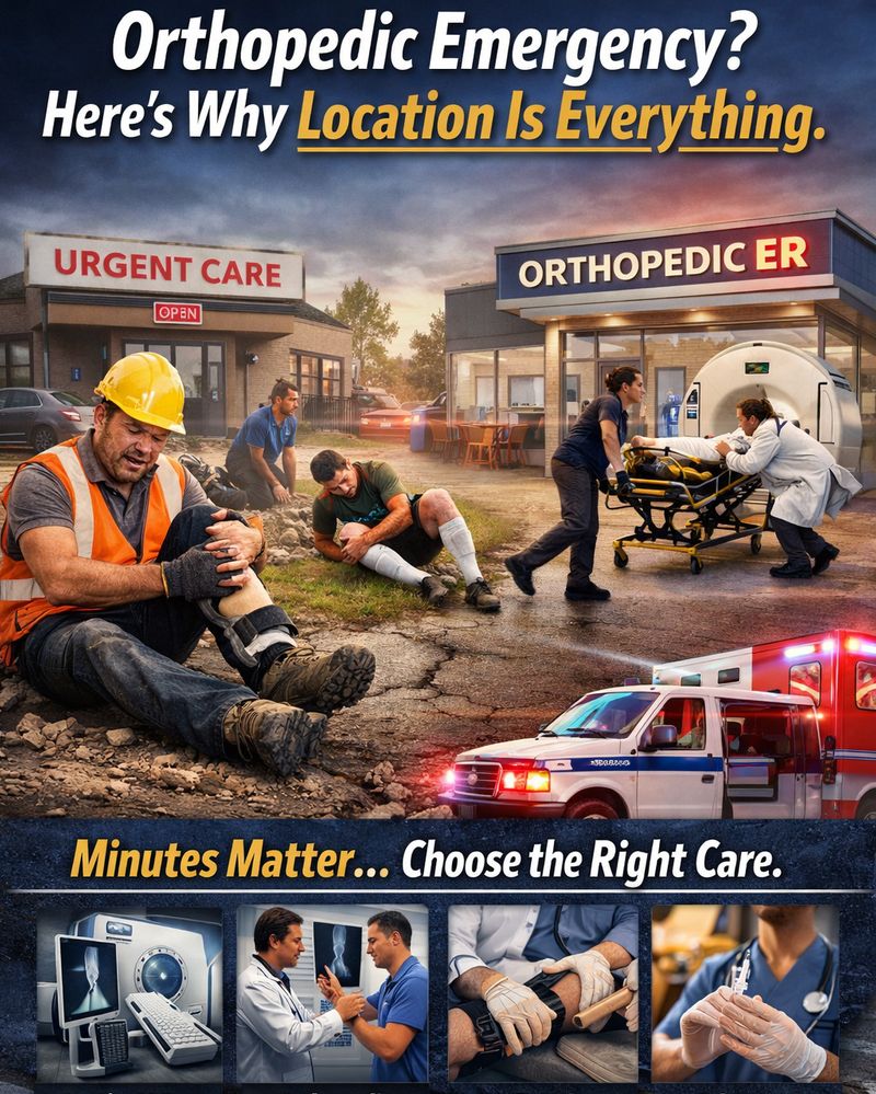 [ER OF FORT WORTH] Orthopedic Emergency? Here's Why Location Is ...