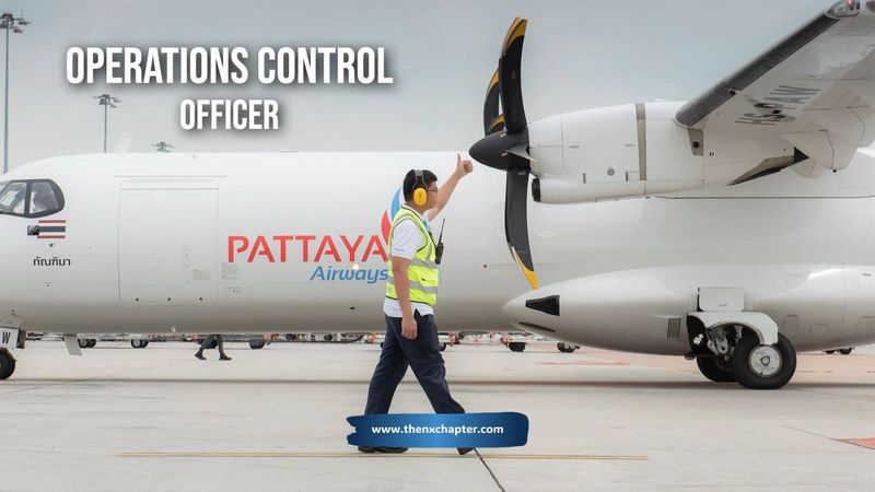 Pattaya Airways รับสมัคร Operations Control Officer 1 อัตรา | The NX Chapter