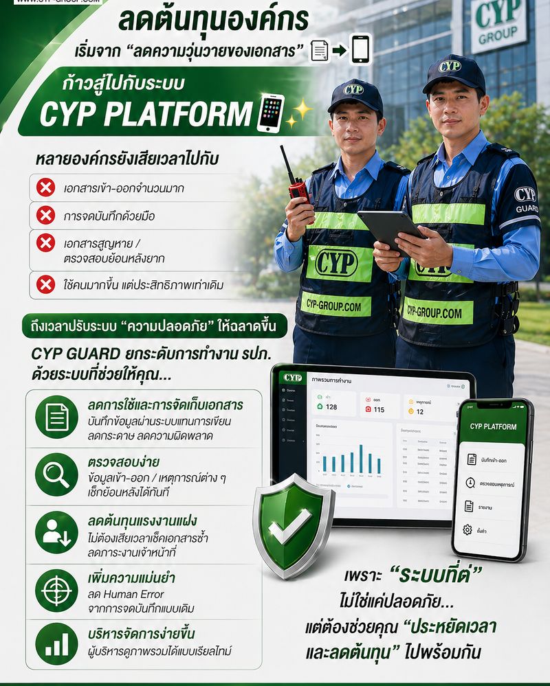 [CYP SALE] ลดต้นทุนองค์กร เริ่มจาก “ลดความวุ่นวายของเอกสาร” 📄 ️📱ก้าวสู่ ...