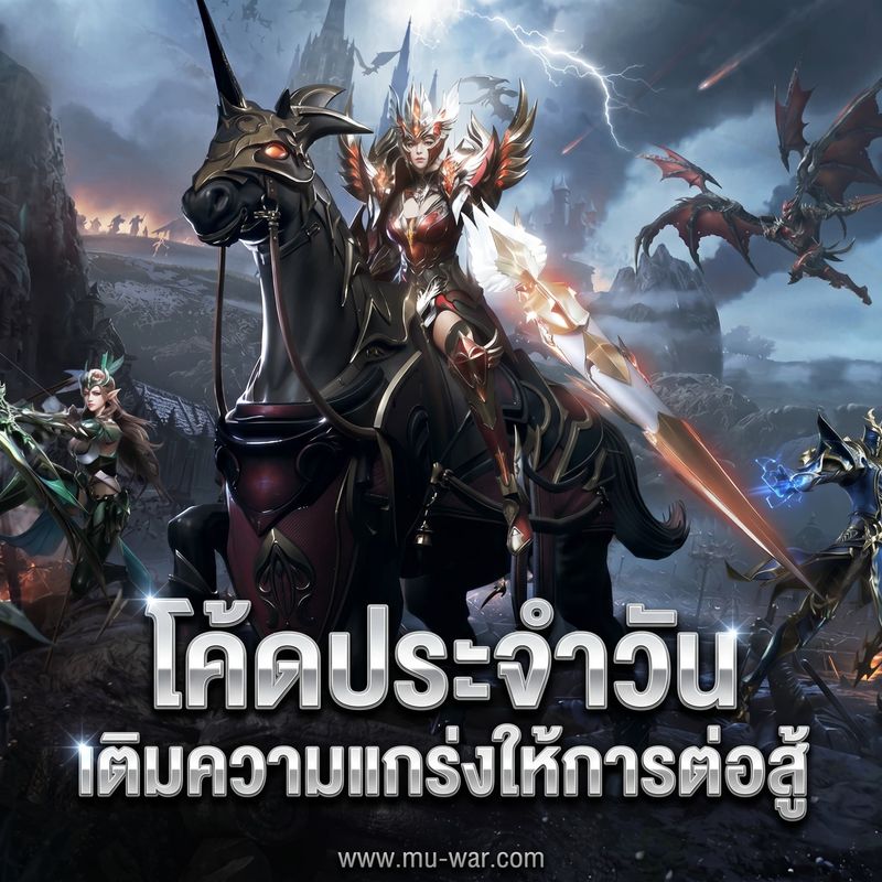 [Mu Origin War เกมส์มิวมือถือ] ⚔️ MU OriginWAR 11.5.0 ⚔️ กิจกรรมแจกโค้ด ...