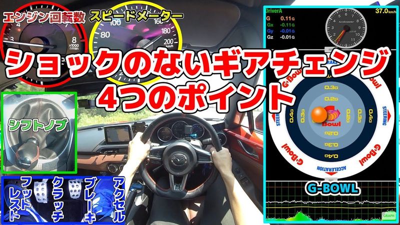 シフトショックのないシフトチェンジ4つのポイント！これからマニュアル車(MT車)乗る方必見！