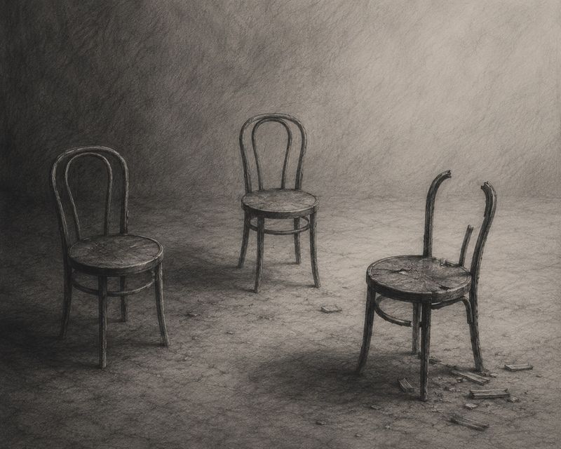 [House of Letters ] To the Empty Chair I used to think a chair would ...