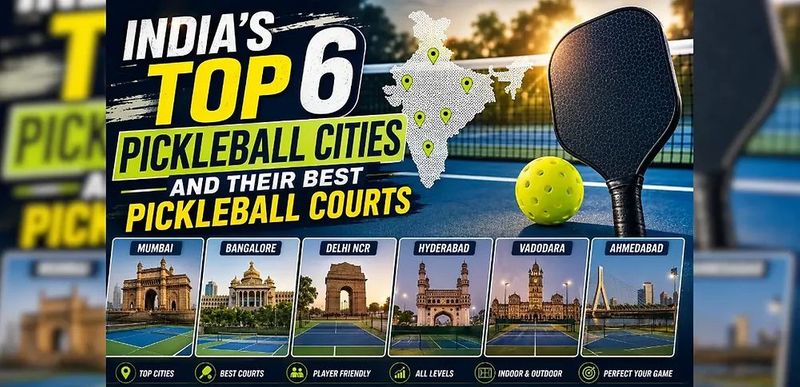 Best Pickleball Courts in India’s Top 6 Cities