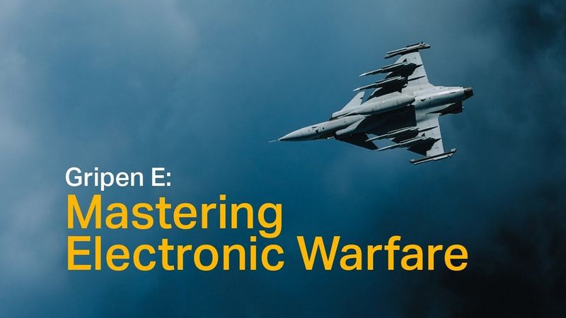 Inside Gripen E: Mastering Electronic Warfare