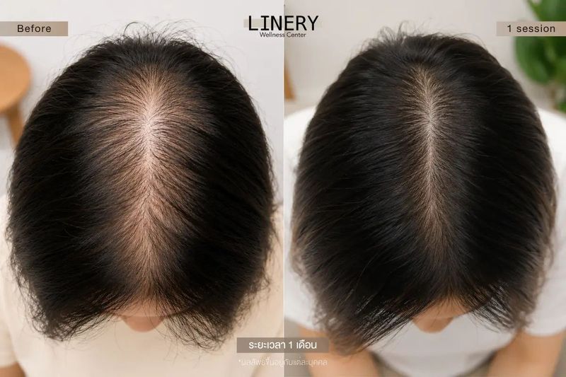 โปรแกรมฟื้นฟูรากผม (Hair Transformation)