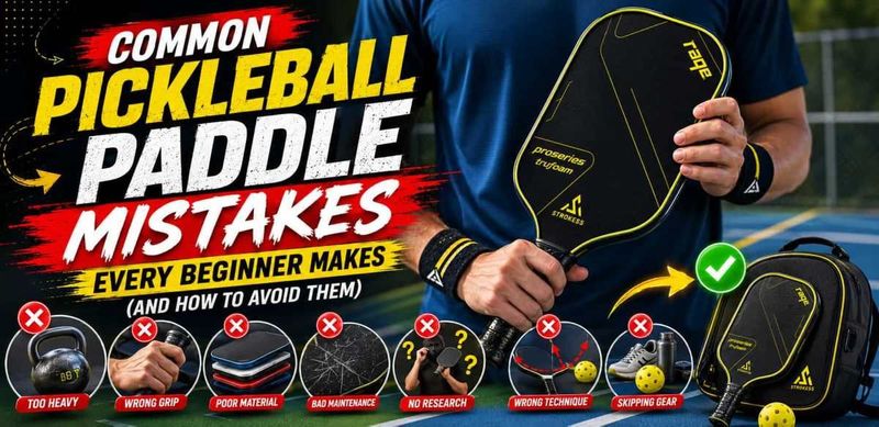 Common Pickleball Paddle Mistakes Every Beginner Makes (And How to Avoid Them)