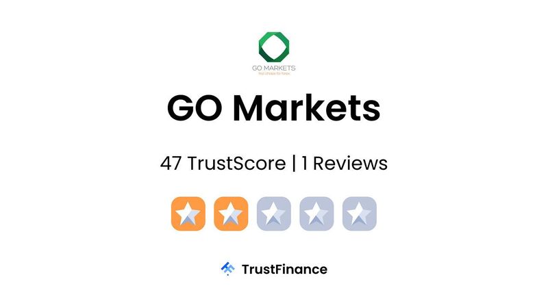 GO Markets ดีไหม โกงจริงไหม? 47 TrustScore จาก 1 รีวิว