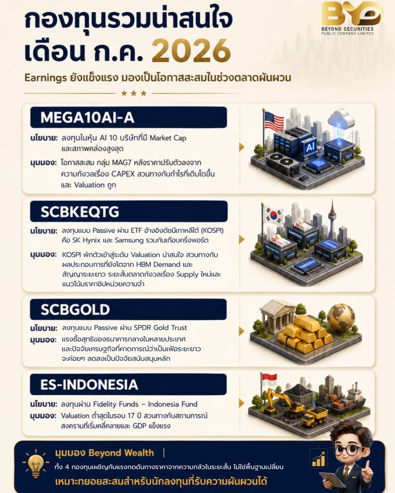 [Beyond Securities] 🎓 Fund Top Pick กองทุนรวมน่าสนใจ ช่วงตลาดผันผวนใน ...