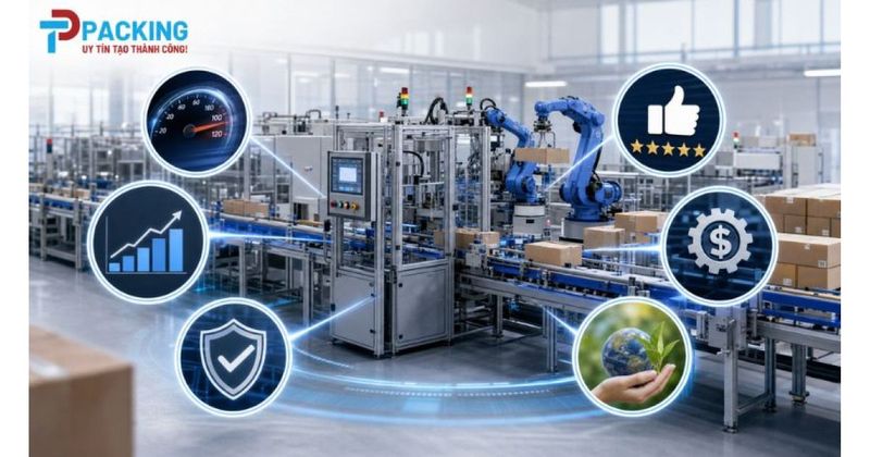 Dây Chuyền Đóng Gói Bánh Kẹo 2026 Tối Ưu Sản Xuất | Portfolium