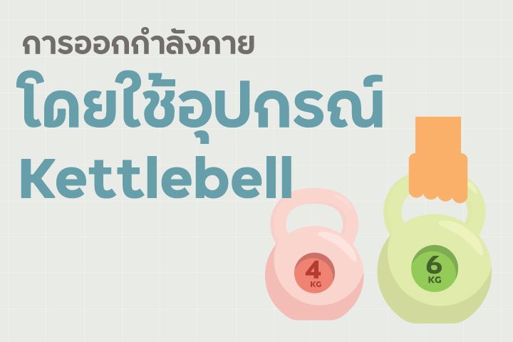 การออกกำลังกาย โดยใช้อุปกรณ์ Kettlebell