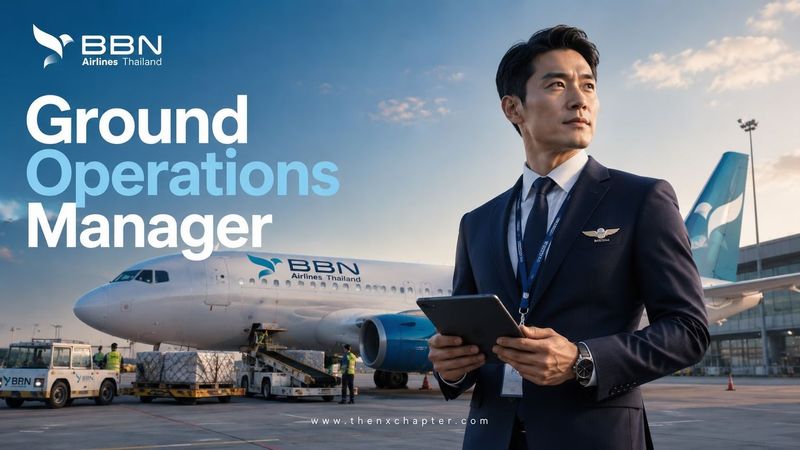 BBN Airlines รับสมัคร Ground Operations Manager | The NX Chapter