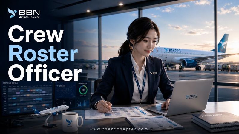 BBN Airlines รับสมัคร Crew Roster Officer | The NX Chapter