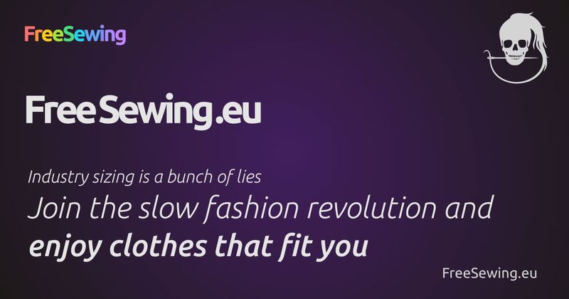 Free Bespoke Sewing Patterns | FreeSewing