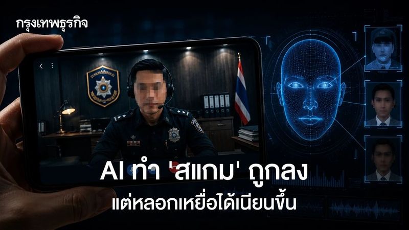 AI ทำ ‘สแกม’ ถูกลง แต่หลอกเหยื่อได้เนียนขึ้น