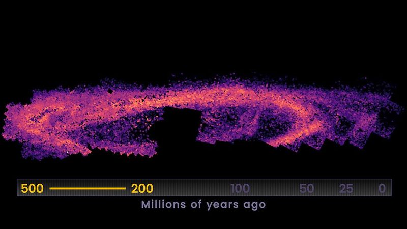 Star Formation Rate in Andromeda Over Time - NASA Science