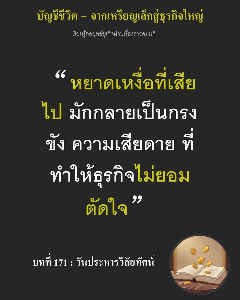 [มุมนิยายธุรกิจ] บทที่ 171 : วันประหารวิสัยทัศน์ — ผลลัพธ์จากการประเมินคุณลักษณะของผลิตภัณฑ์ (Sensory Test) ของลูกค้า...
7 ใน 12 คน คือความจริงที่เกิดขึ้นบนโต๊ะสามตัวกลางห้องทดลอง เมื่อไม่สามารถควบคุมปัจจัยเช่นความร้อ