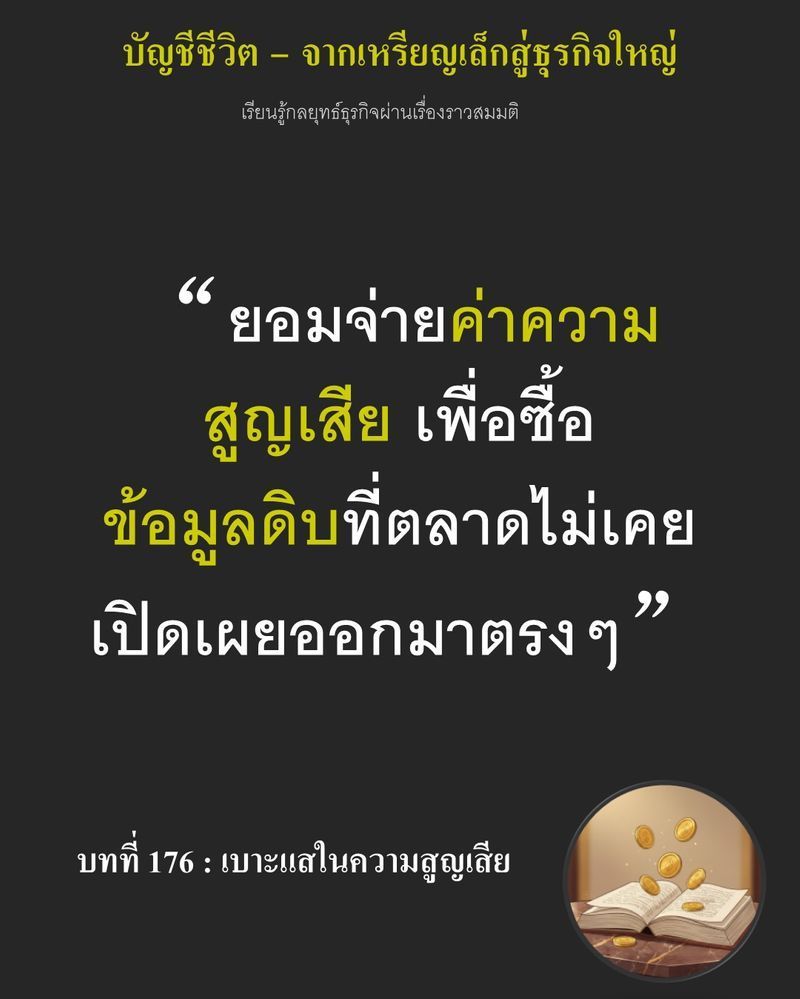 [มุมนิยายธุรกิจ] บทที่ 176 : เบาะแสในความสูญเสีย — แซนวิชสด 200 ชิ้น ถูกกวาดทิ้งลงถังขยะแทบทุกวัน...
ความพยายามขยายจุดขายใหม่นอกจากไม่สร้างยอดกลับกลายเป็นหลุมพรางสูบเงินสด หากดันทุรังจ่ายค่าแรงชิ้นละ 1 เซนต์ให้คนแบกตะ