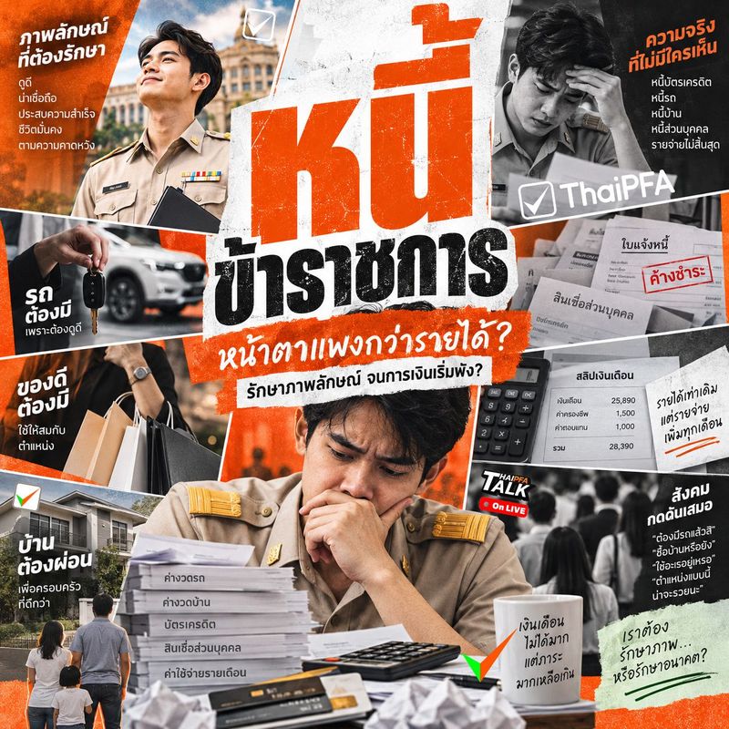 ยังไงก็มีเงินเดือนใช้จนตาย…ประโยคนี้อาจพาหลายคนเป็นหนี้จนเกษียณ