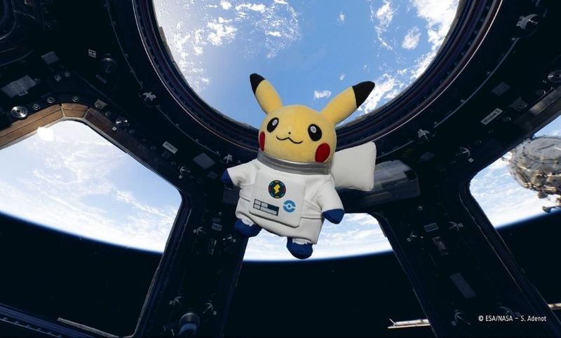 องค์การอวกาศยุโรป จับมือเดอะ โปเกมอน คอมพานี ส่งพิคาชูนักบินอวกาศ ขึ้นสู่อวกาศ - SPACEMAN มนุษย์อวกาศ