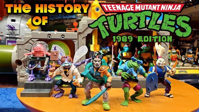 The History of Teenage Mutant Ninja Turtles: 1989 Edition