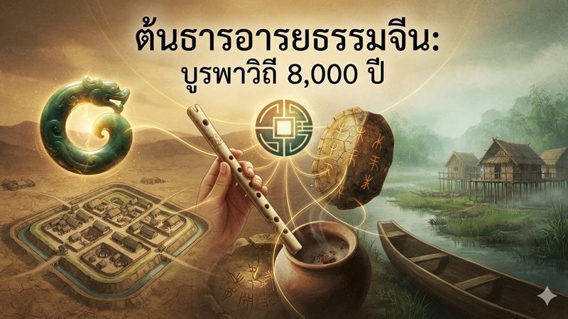 [Enve Engi] จีนยุค 8,000 ปี ”ชิงหลงวา เจียหู และคว่าเฉียวหู” ”รากฐานและจุดเริ่มต้น” ของการก่อตัวทางอารยธรรม
สามกลุ่มวัฒนธรรม 8,000 ปี ”ชิงหลงวา เจียหู และคว่าเฉียวหู” มีการสร้างปฏิสัมพันธ์ แลกเปลี่ยนสินค้า เทคโนโ