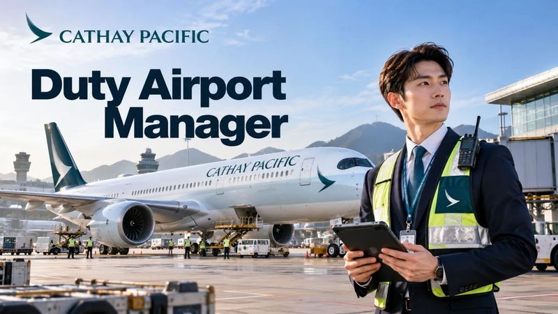 Cathay Pacific รับสมัคร Duty Airport Manager ที่กรุงเทพฯ ขอประสบการณ์สนามบิน 3 ปี | The NX Chapter