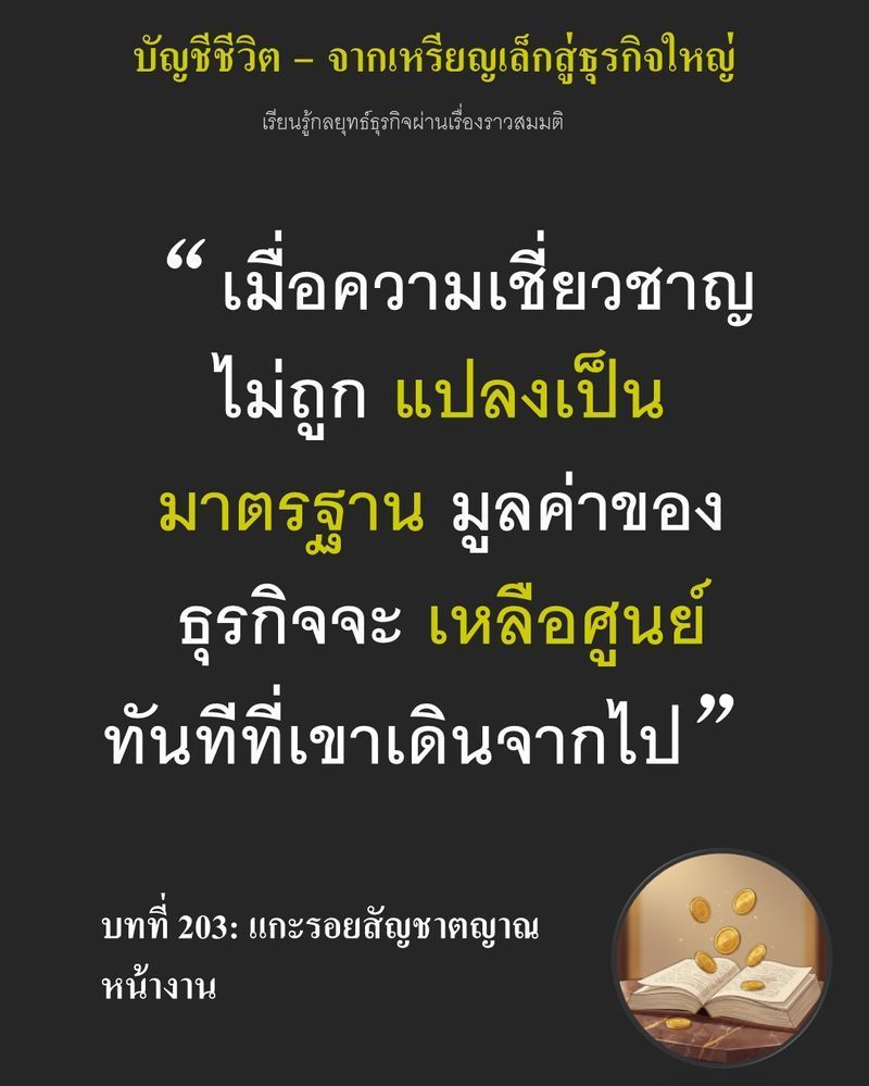 [มุมนิยายธุรกิจ] บทที่ 203: แกะรอยสัญชาตญาณหน้างาน — ลูกค้าลังเลอยู่หน้าชั้นวางไม่ถึง 3 วินาที ก่อนเดินจากไปโดยไม่หยิบอะไรเลย...
คนเดียวที่มองเห็นและสั่งขยับป้ายราคาได้ทันที คือคนที่ไม่มีวันอยู่ตรงนี้ได้ตลอดไป ถ้าวันท