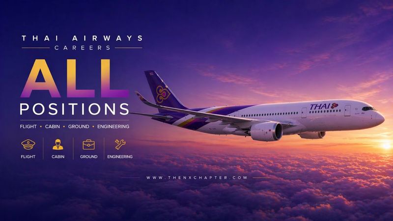 Thai Airways การบินไทย รวมทุกตำแหน่งที่เปิดรับไว้ที่นี่! | The NX Chapter