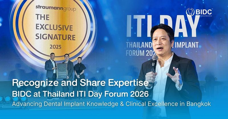 Dental Implants in Bangkok : BIDC at ITI Day Forum 2026